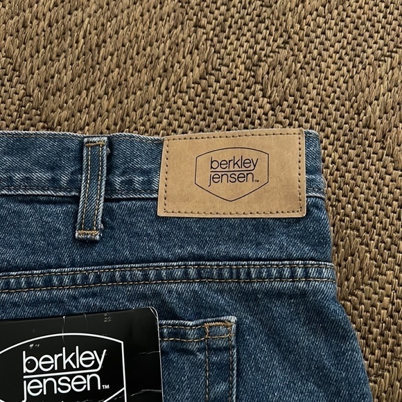 Berkley Jensen Men’s Straight Fit Denim Jeans 44Wx29L NWT - Picture 8 of 11
